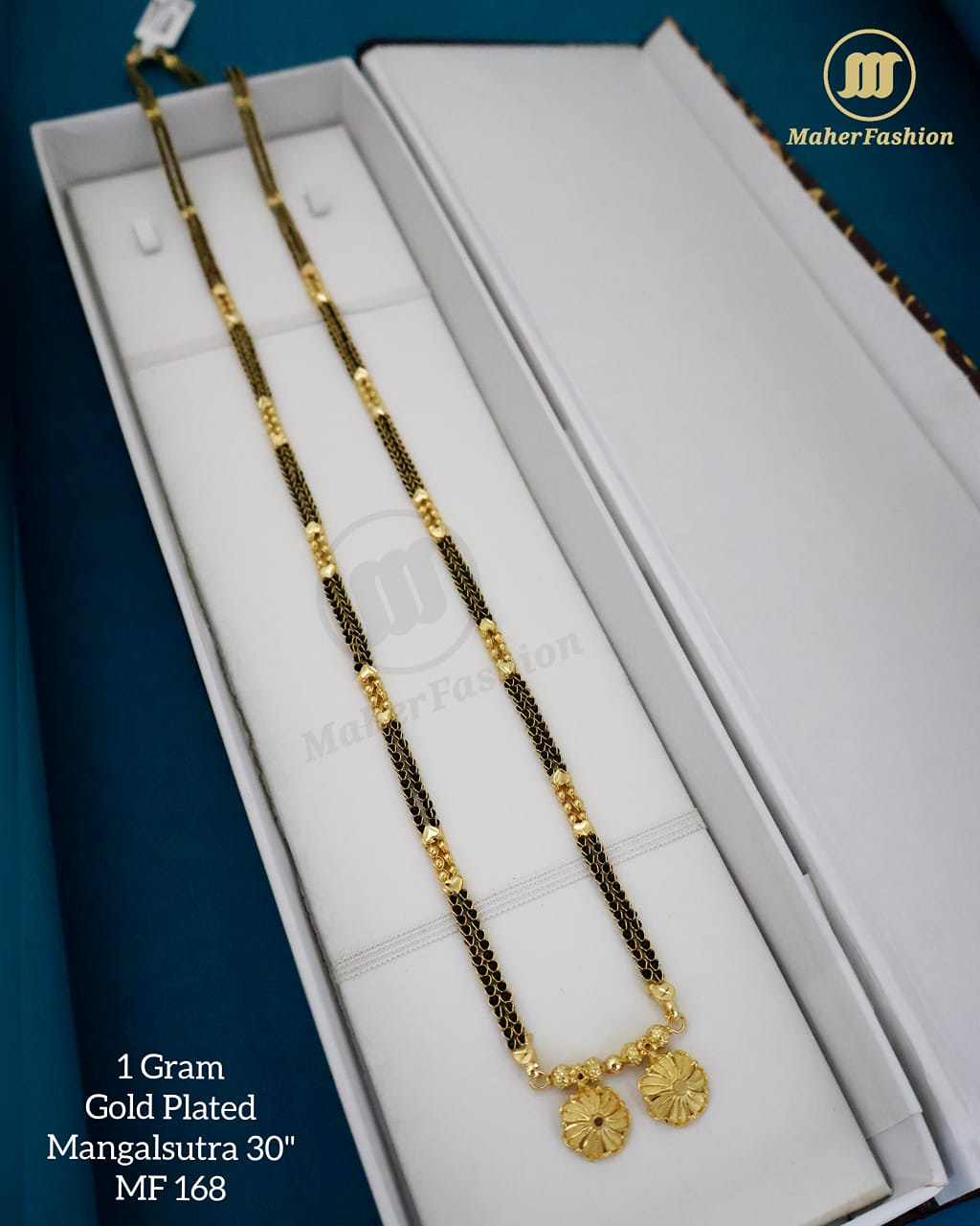 1 Gram Gold Plated Mangalsutra ( 30 inc )